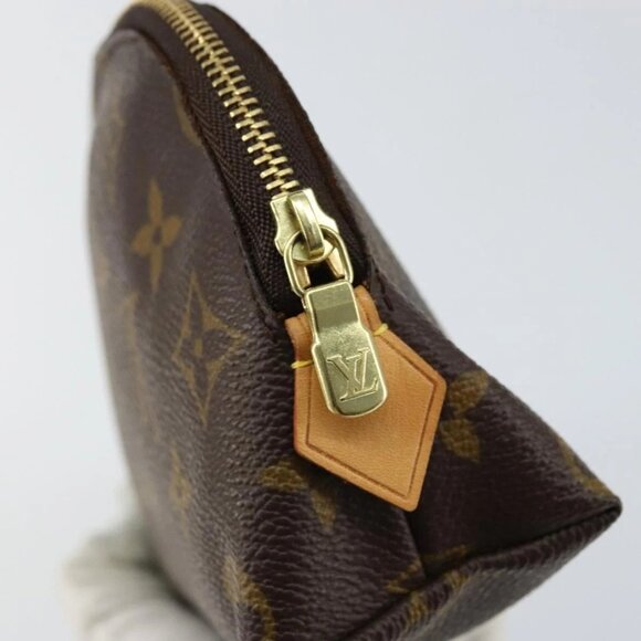 LOUIS VUITTON Monogram Pochette Cosmetic PM Pouch M43998 LV Auth BA8901 - Picture 9 of 16